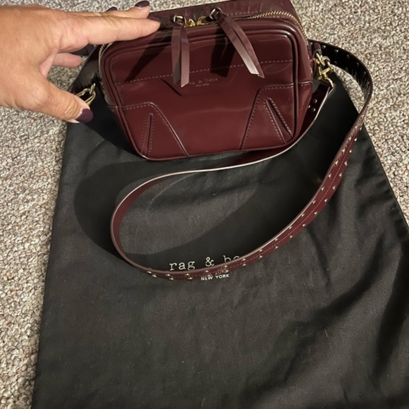 Rag & Bone mini flight camera bag LIKE NEW - Picture 5 of 14
